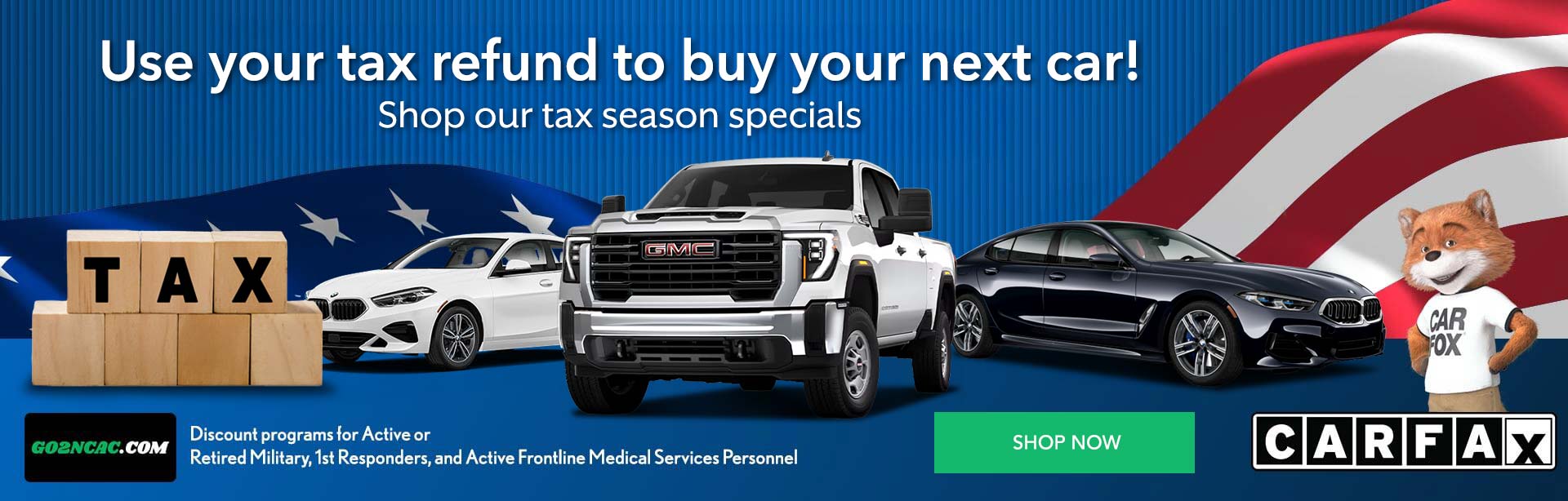 National City Auto Center Tax Specials